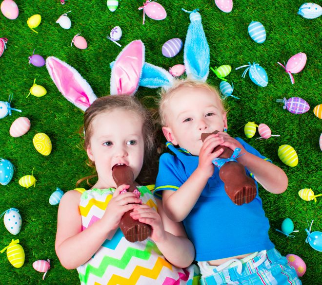 Le lapin de Pâques et la chasse aux cocos