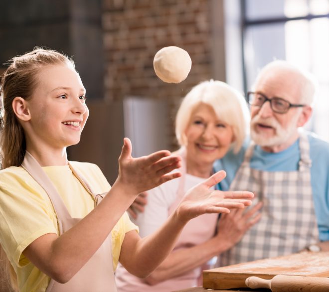 Vous êtes beaux à voir les grands-parents